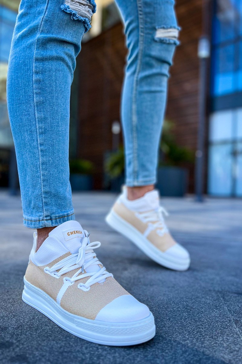 Mens Sneakers - White - 219
