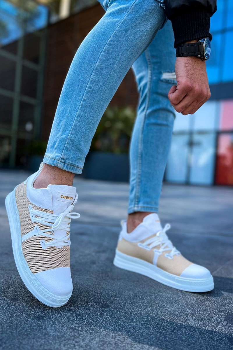 Mens Sneakers - White - 219