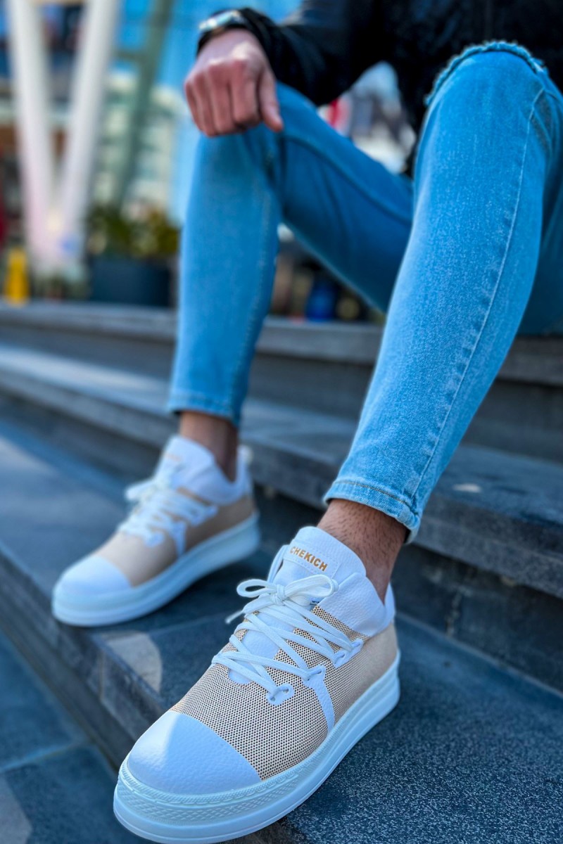 Mens Sneakers - White - 219
