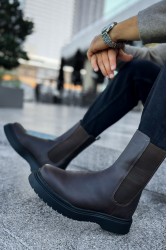 Mens Alaska Boots - Brown - 223