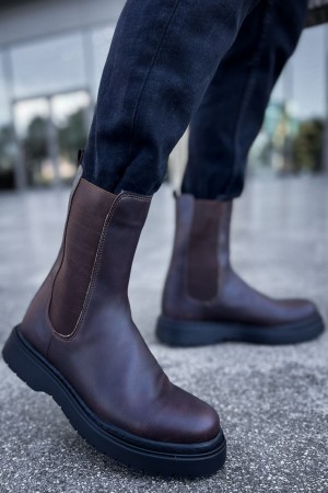 Mens Alaska Boots - Brown - 223