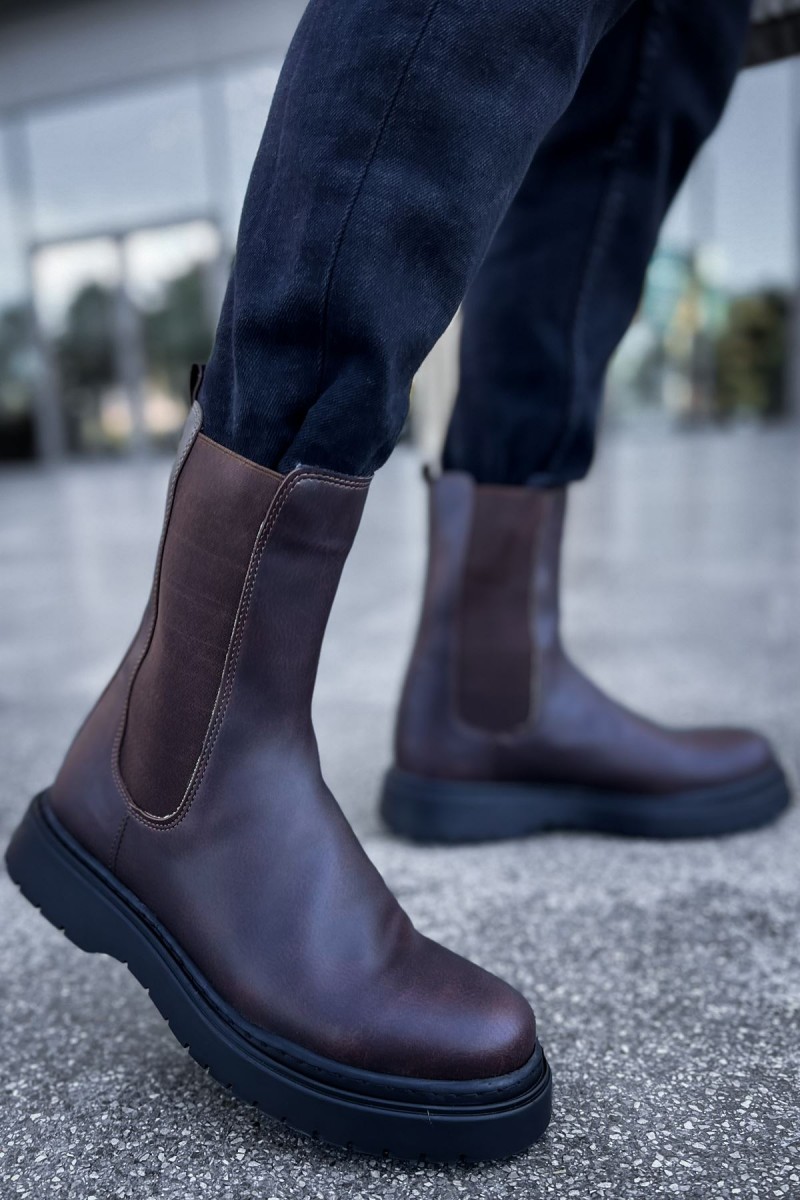 Mens Alaska Boots - Brown - 223