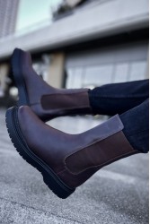 Mens Alaska Boots - Brown - 223