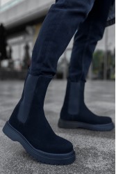 Mens Alaska Boots - Black Suede - 223