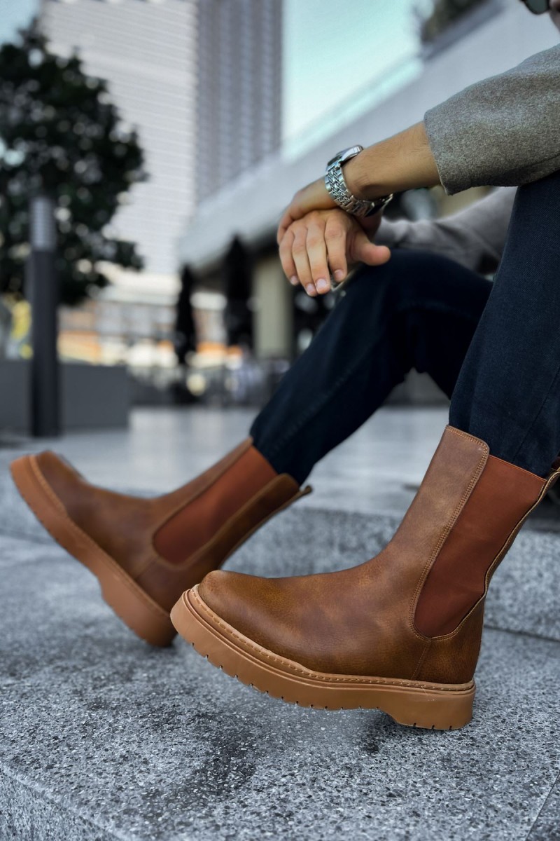 Mens Alaska Boots - Tan - 223