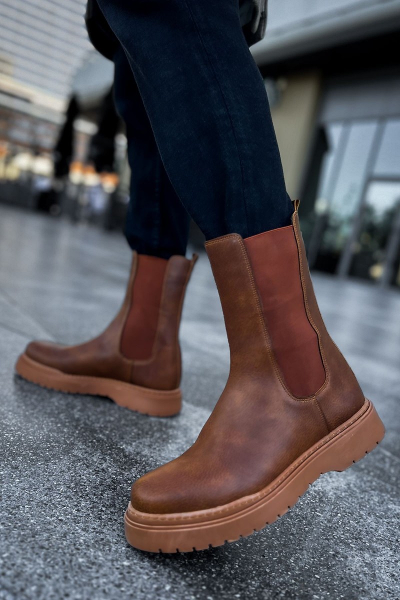 Mens Alaska Boots - Tan - 223