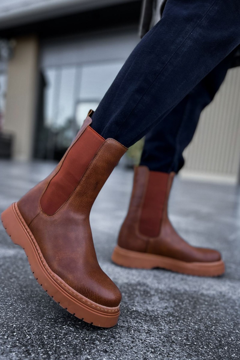 Mens Alaska Boots - Tan - 223