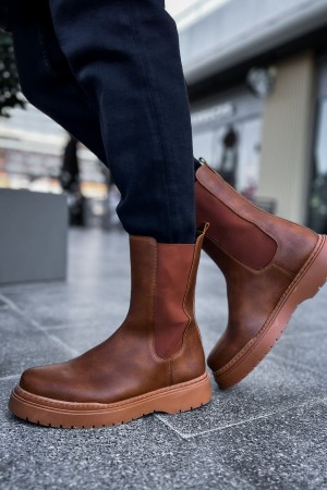 Mens Alaska Boots - Tan - 223