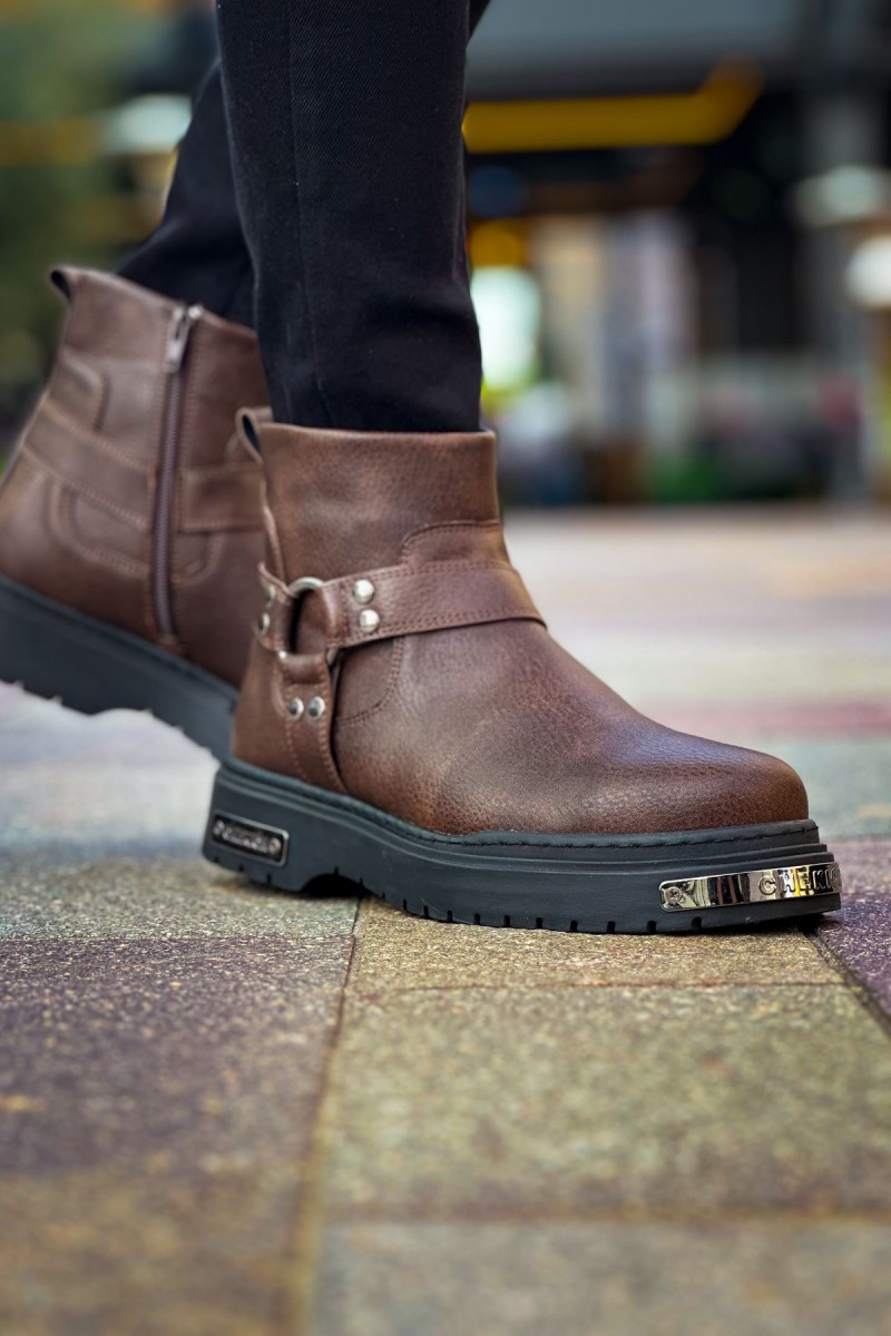 Mens Boots - Brown - 227