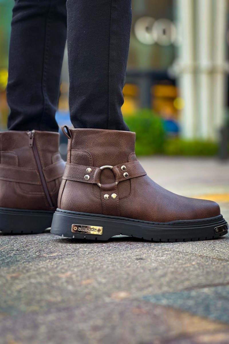Mens Boots - Brown - 227