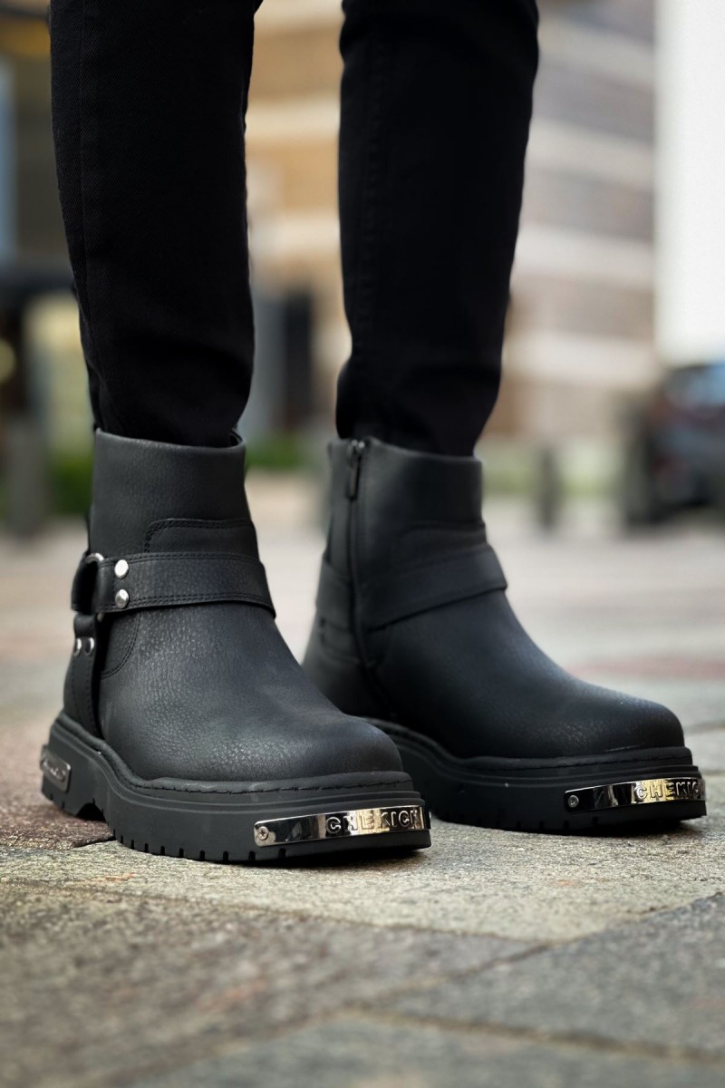 Mens Boots - Black - 227