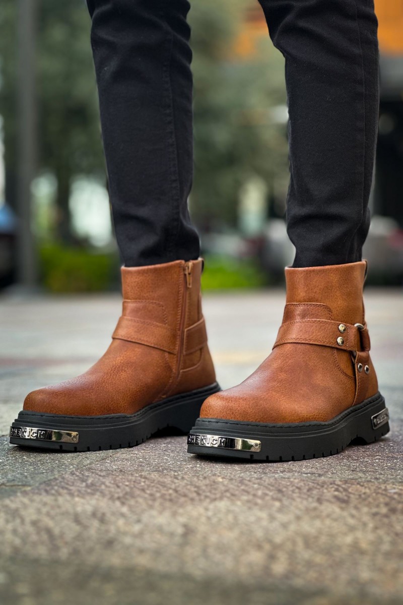 Mens Boots - Tan - 227