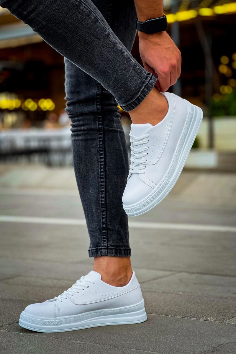 Mens Sneakers - White - 2401