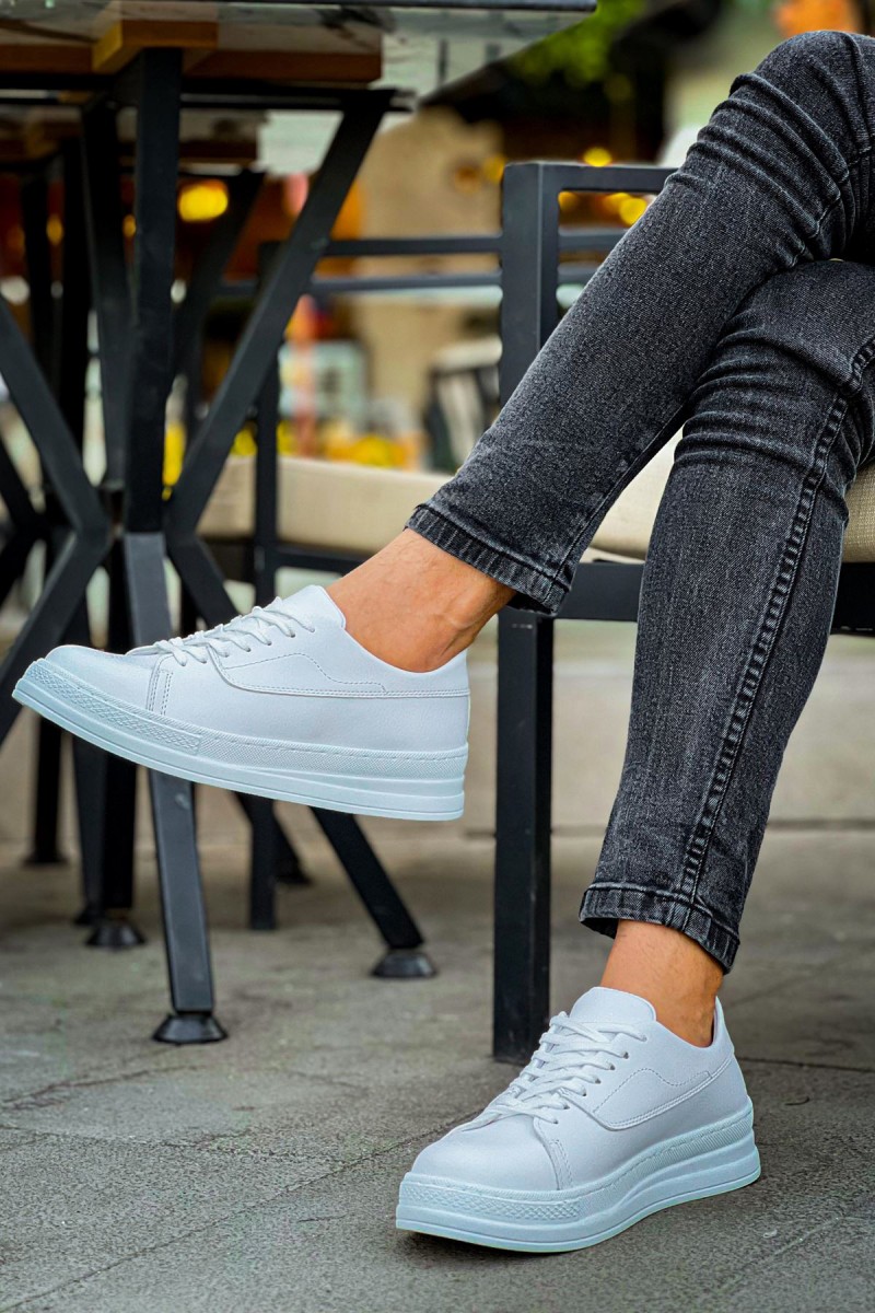 Mens Sneakers - White - 2401