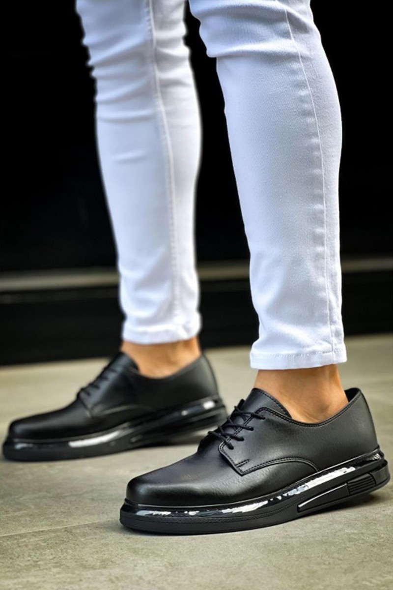 Mens Classic Shoes - Black - 2403
