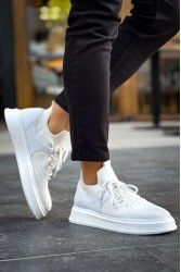 Mens Sneakers - White - 2408