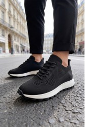 Mens Sneakers - Black - 2409