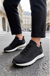 Mens Sneakers - Black - 2409
