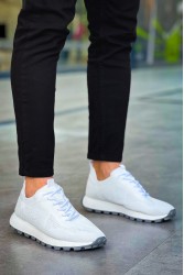 Mens Sneakers - White - 2409