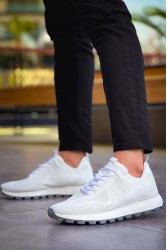 Mens Sneakers - White - 2409