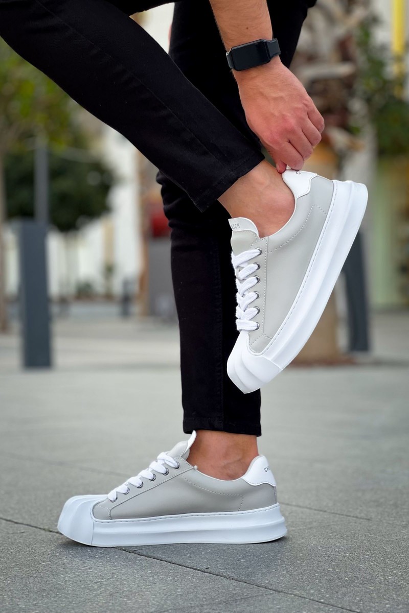 Mens Sneakers - Gray - 2411