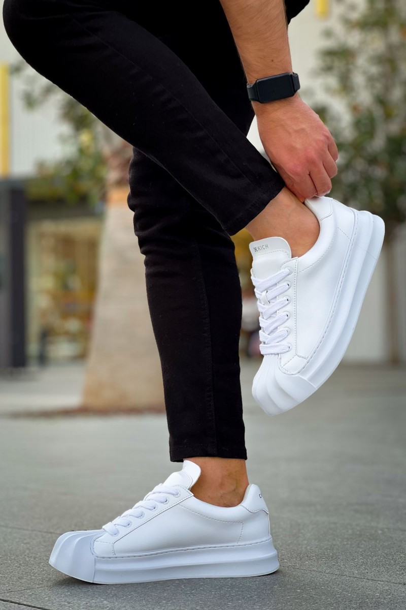 Mens Sneakers - White - 2411