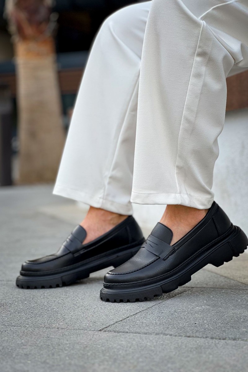 Mens Loafer - Black - 2417