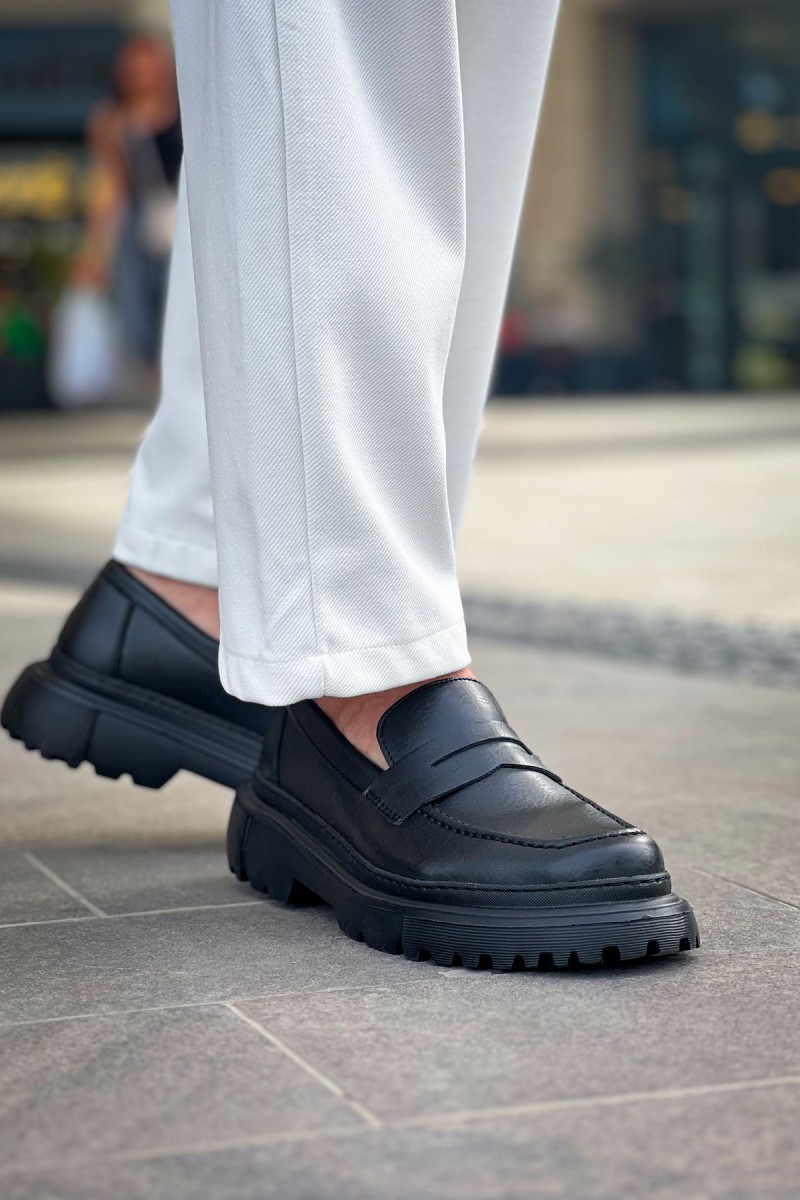 Mens Loafer - Black - 2417