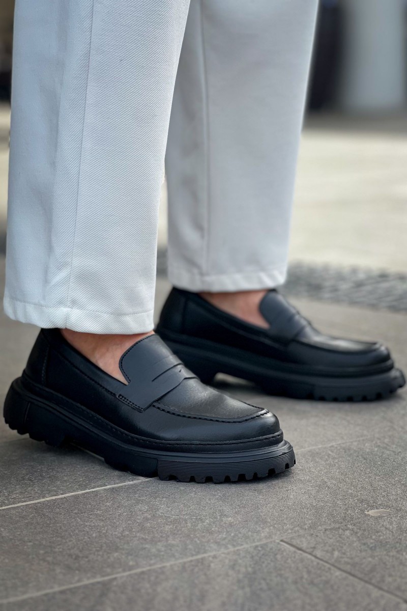 Mens Loafer - Black - 2417
