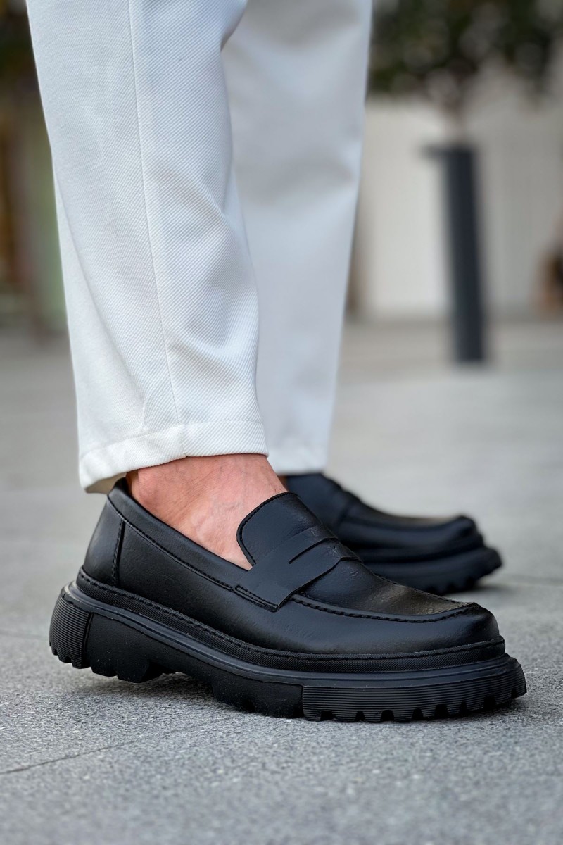 Mens Loafer - Black - 2417