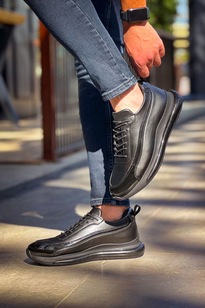 Mens Sneakers - Black - 2419