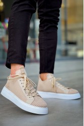 Mens Sneakers - Beige - 2423