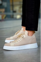 Mens Sneakers - Beige - 2423