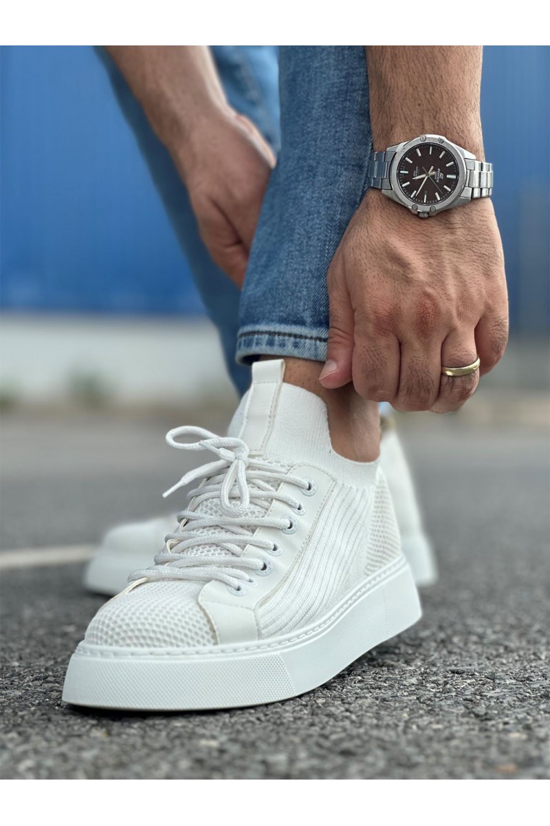 Mens Sneakers - White - 2423