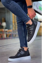 Mens Sneakers - Black White - 2425
