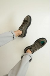 Mens Sneakers - Black Khaki - 251
