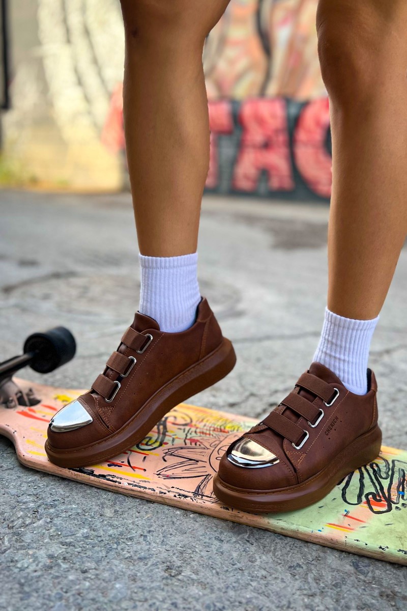 Mens Sneakers - Tan - 251 - 2