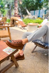 Mens Sneakers - Tan - 251 - 2