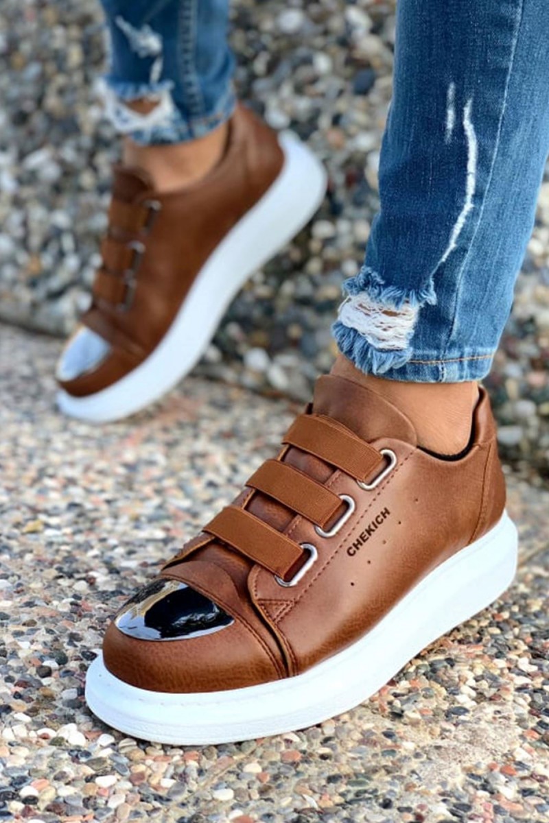 Mens Sneakers - Tan - 251