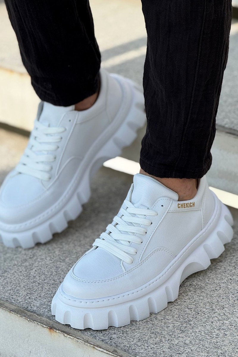 Mens Sneakers - White - 2515