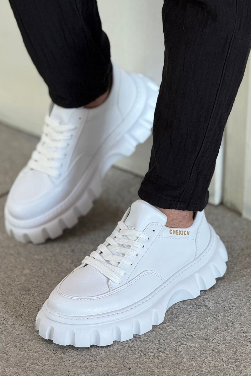 Mens Sneakers - White - 2515