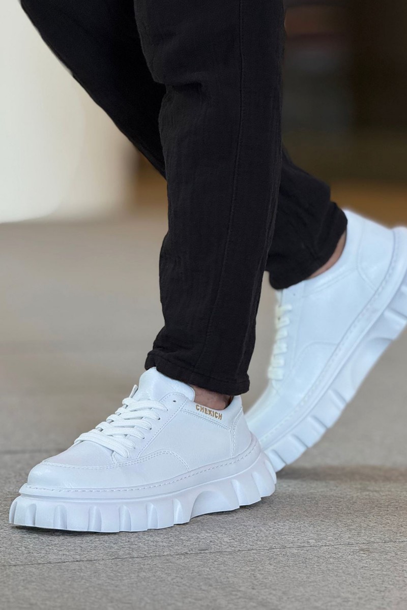 Mens Sneakers - White - 2515