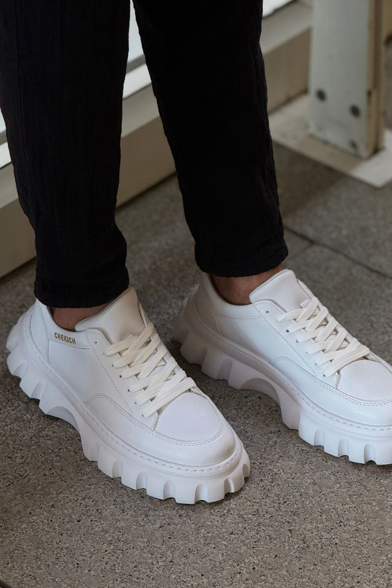Mens Sneakers - White - 2515