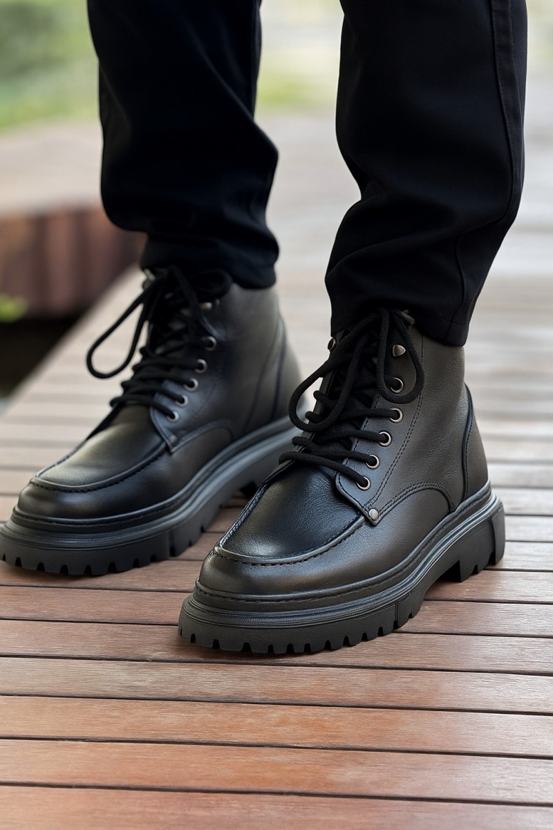 Mens Boots - Black - 2529