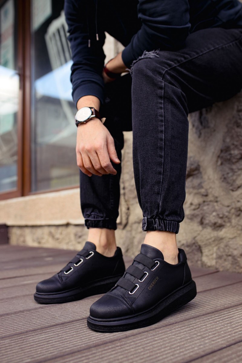 Mens Sneakers - Black - 253