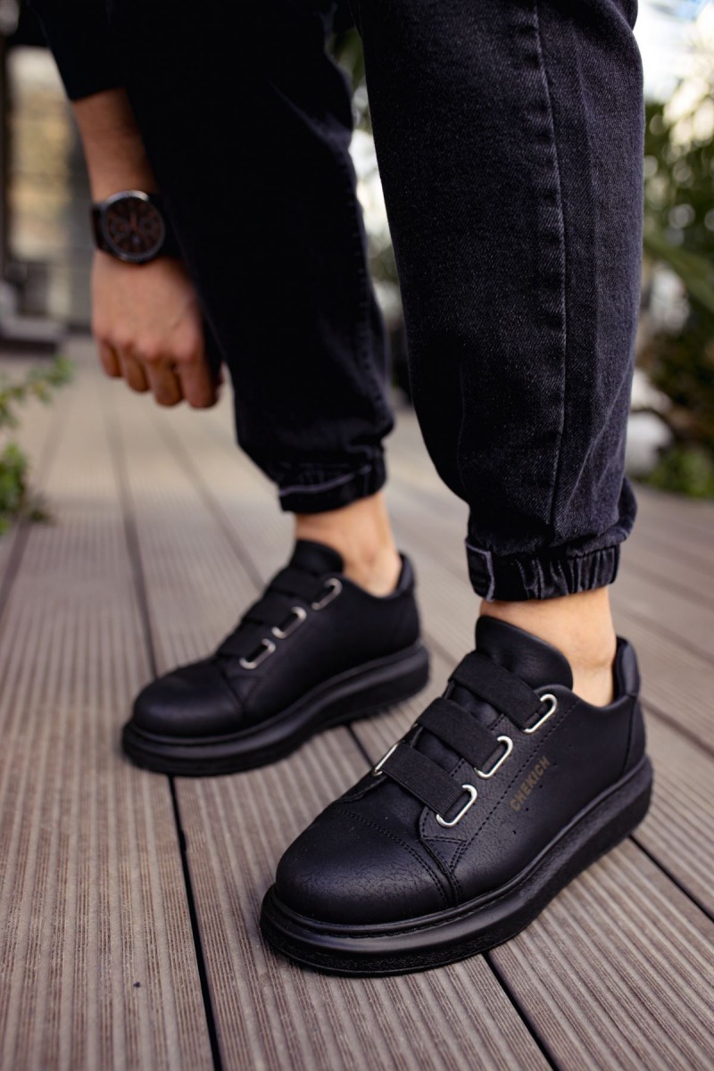 Mens Sneakers - Black - 253