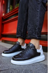 Mens Sneakers - Black White 2 - Apollo