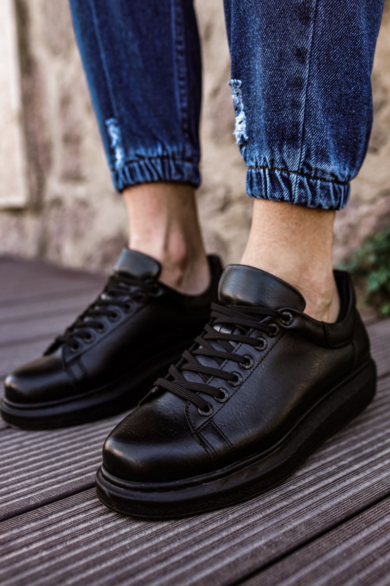 Mens Sneakers - Black - Apollo