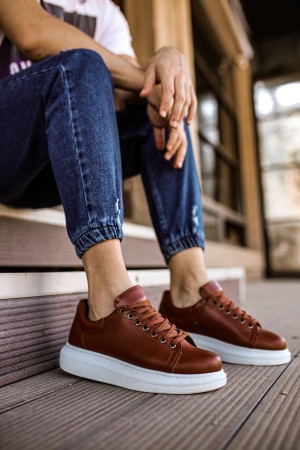Mens Sneakers - Tan - Apollo