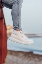 Men’s Boots - White - Enzo